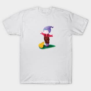 Garden Gnome with pear T-Shirt